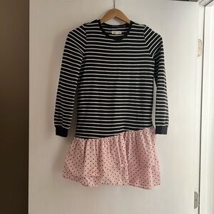 Girls Tucker and Tate mixed media dress